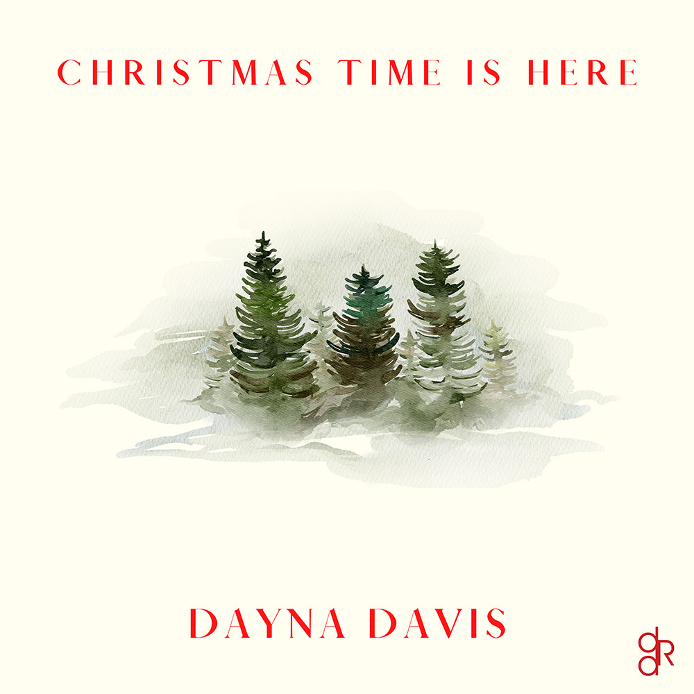 Christmas Time Is Here album cover - Dayna Davis